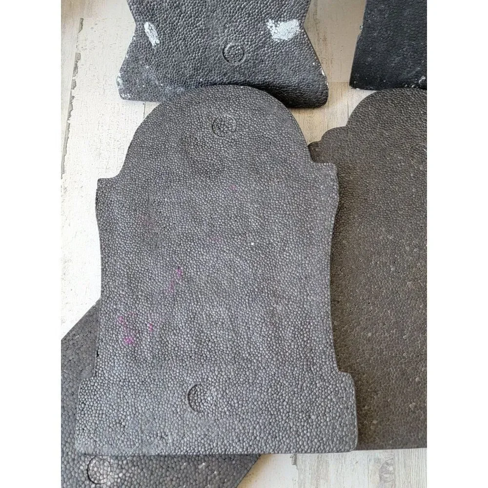 Glitter spider skull creepy‎ Tombstone Halloween set web prop